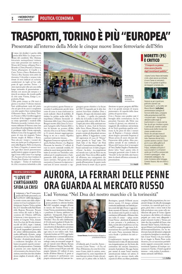 Nord Ovest - Torino è più europea